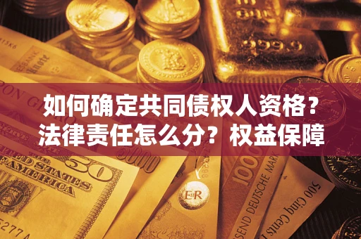 北京如何确定共同债权人资格？法律责任怎么分？权益保障技巧揭秘！