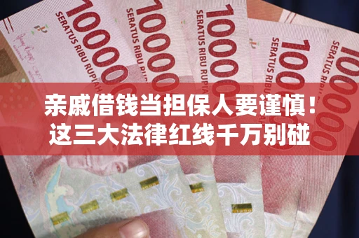 北京亲戚借钱当担保人要谨慎！这三大法律红线千万别碰