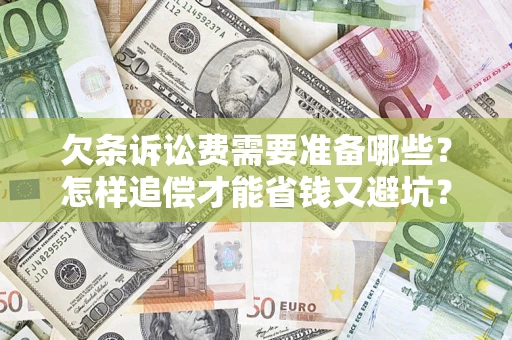 北京欠条诉讼费需要准备哪些？怎样追偿才能省钱又避坑？
