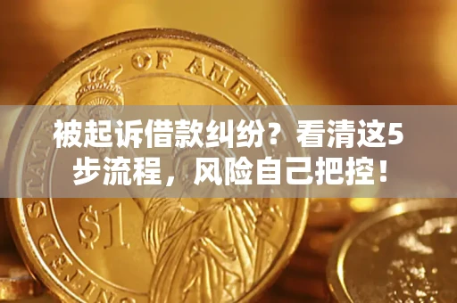 北京被起诉借款纠纷？看清这5步流程，风险自己把控！